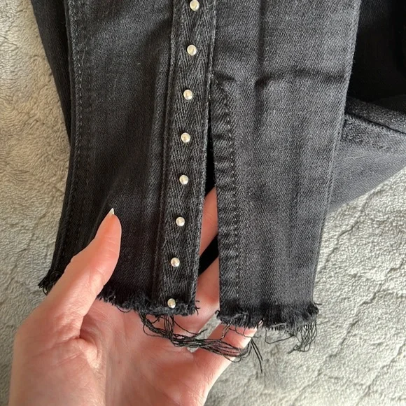 Express studded stripe black jeans - Picture 3 of 6